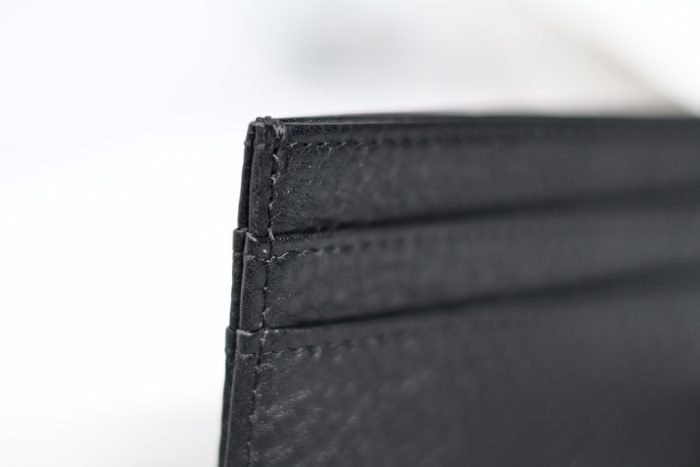 クロムハーツ Chrome Hearts ダブルサイド ブラックレザー＆シルバー カードケース - 画像 (5)