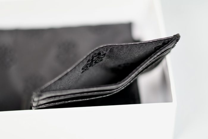 クロムハーツ Chrome Hearts ダブルサイド ブラックレザー＆シルバー カードケース - 画像 (6)