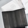 クロムハーツ CHROME HEARTS フィリグリー シルバー925 パスポートケース ブラックレザー - 画像 (3)