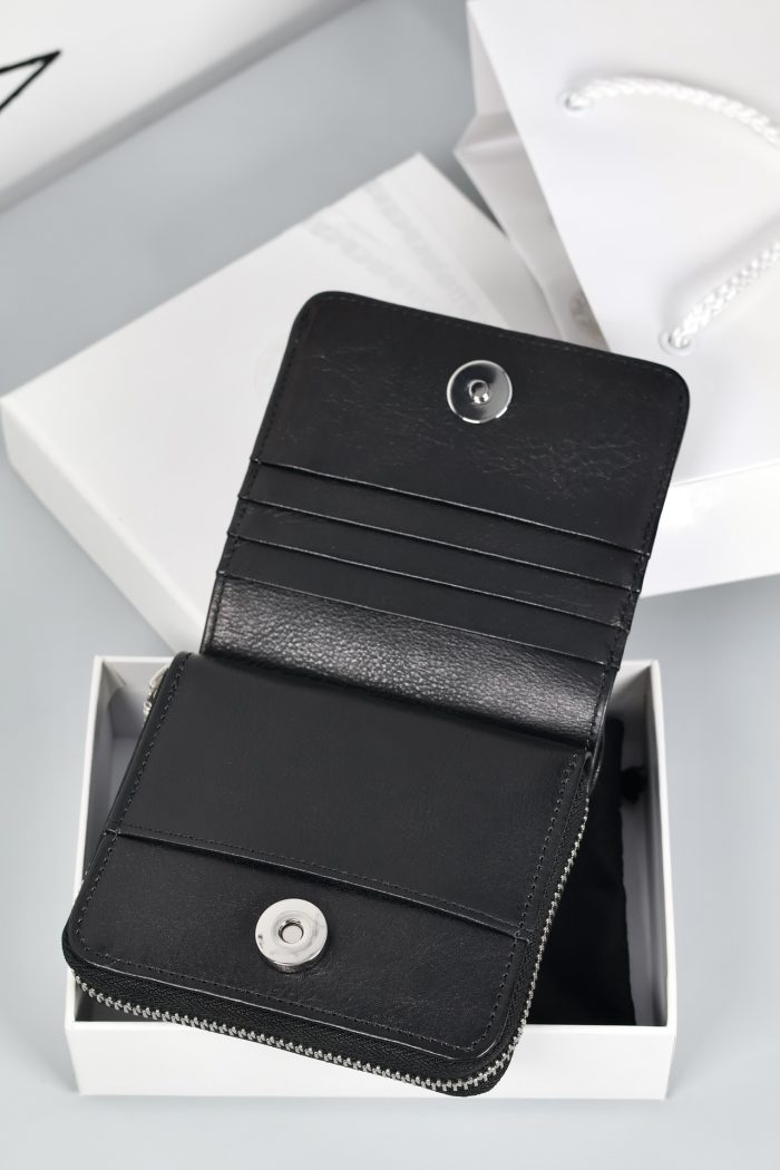 クロムハーツ CHROME HEARTS スクエアジップ ビルウォレット コンパクト二つ折り財布 - 画像 (4)