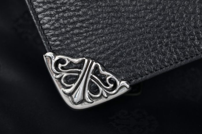 クロムハーツ CHROME HEARTS シングルフォールド ロングウォレット チップスコーナー 長財布 - 画像 (7)