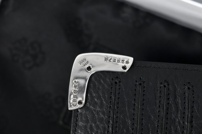 クロムハーツ CHROME HEARTS シングルフォールド ロングウォレット チップスコーナー 長財布 - 画像 (8)