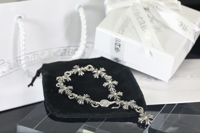 クロムハーツ CHROME HEARTS 9リンクカットアウトCHプラスブレスレット - 画像 (10)