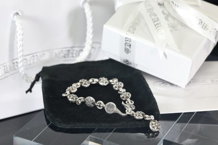 クロムハーツ CHROME HEARTS スターボールブレスレット シルバー925 - 画像 (9)