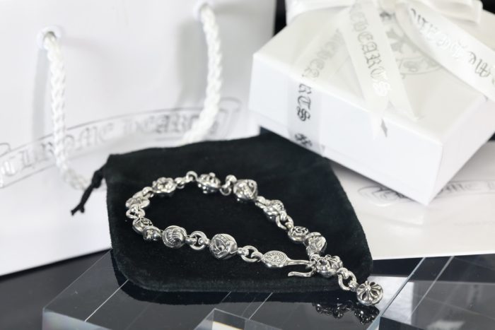 クロムハーツ CHROME HEARTS ボールモチーフブレスレット シルバー925 - 画像 (9)