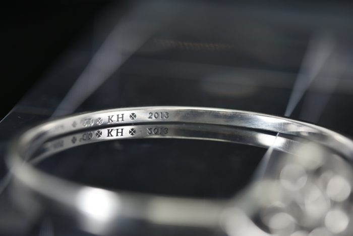 クロムハーツ CHROME HEARTS フィリグリーハートバングル ケイトハドソン愛用 ブレスレット - 画像 (8)