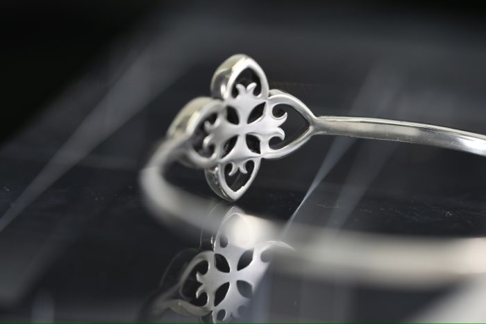クロムハーツ CHROME HEARTS フィリグリーハートバングル ケイトハドソン愛用 ブレスレット - 画像 (9)