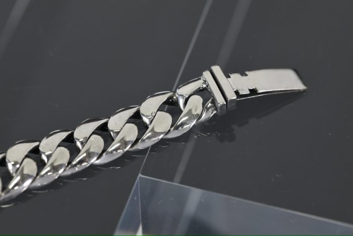 クロムハーツ CHROME HEARTS ダブルCHクロス ミニID クラシックチェーン シルバーブレスレット - 画像 (8)