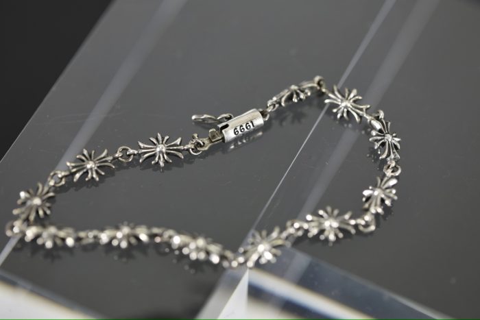 クロムハーツ CHROME HEARTS タイニーECHプラスブレスレット シルバー925製 - 画像 (3)