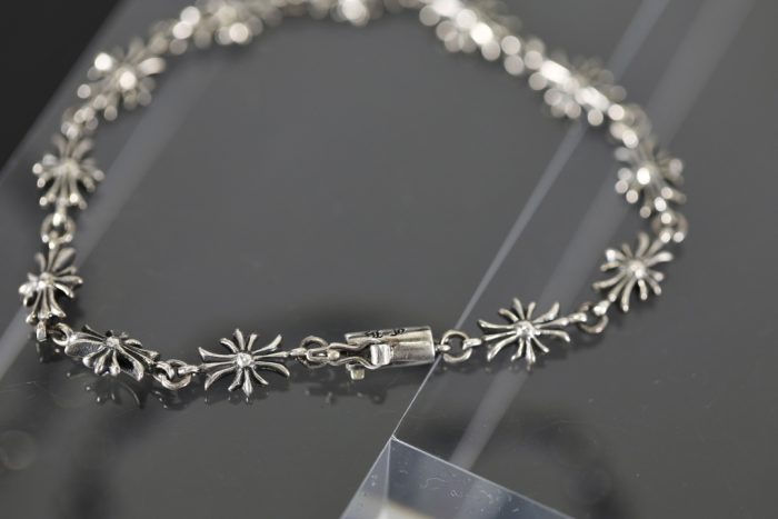 クロムハーツ CHROME HEARTS タイニーECHプラスブレスレット シルバー925製 - 画像 (4)