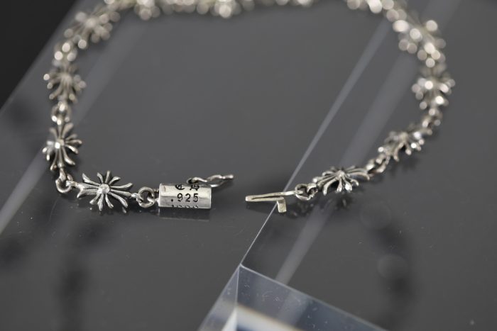 クロムハーツ CHROME HEARTS タイニーECHプラスブレスレット シルバー925製 - 画像 (5)