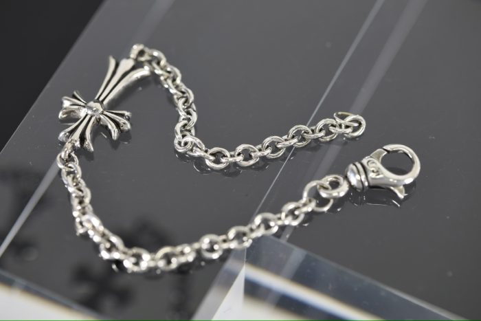 クロムハーツ CHROME HEARTS タイニーCHクロス ネックチェーン ブレスレット シルバー925 - 画像 (6)