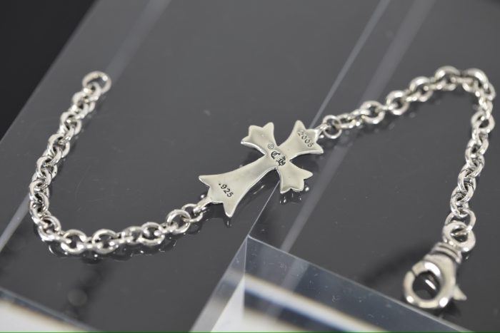 クロムハーツ CHROME HEARTS タイニーCHクロス ネックチェーン ブレスレット シルバー925 - 画像 (7)
