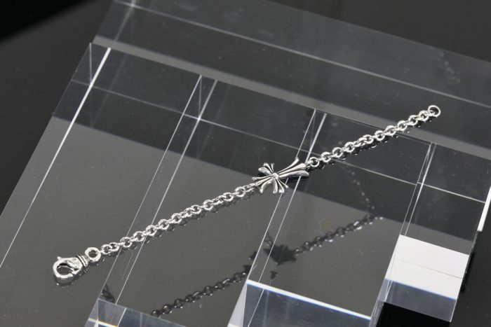 クロムハーツ CHROME HEARTS タイニーCHクロス ネックチェーン ブレスレット シルバー925 - 画像 (9)