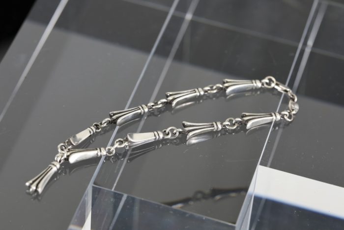 クロムハーツ CHROME HEARTS クロステイルリンクブレスレット CRSSTL LNK シルバー - 画像 (3)