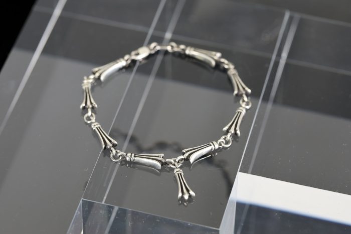 クロムハーツ CHROME HEARTS クロステイルリンクブレスレット CRSSTL LNK シルバー - 画像 (4)
