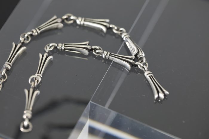 クロムハーツ CHROME HEARTS クロステイルリンクブレスレット CRSSTL LNK シルバー - 画像 (7)