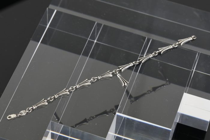 クロムハーツ CHROME HEARTS クロステイルリンクブレスレット CRSSTL LNK シルバー - 画像 (9)