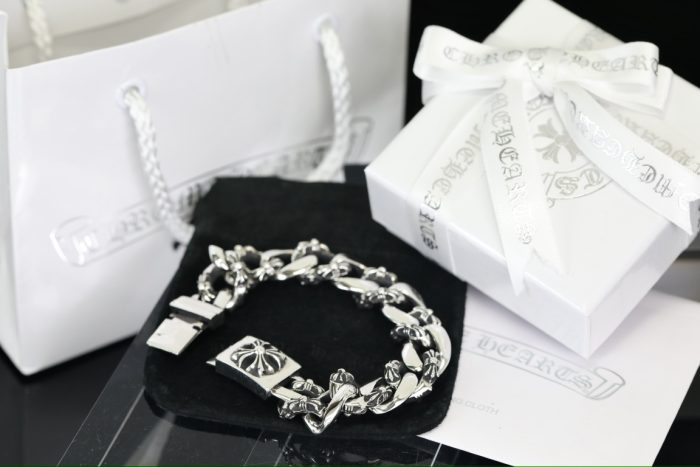 クロムハーツ CHROME HEARTS ファンシーラージボックスID ブレスレット シルバー925【FANCY LRG3 CHX】 - 画像 (11)