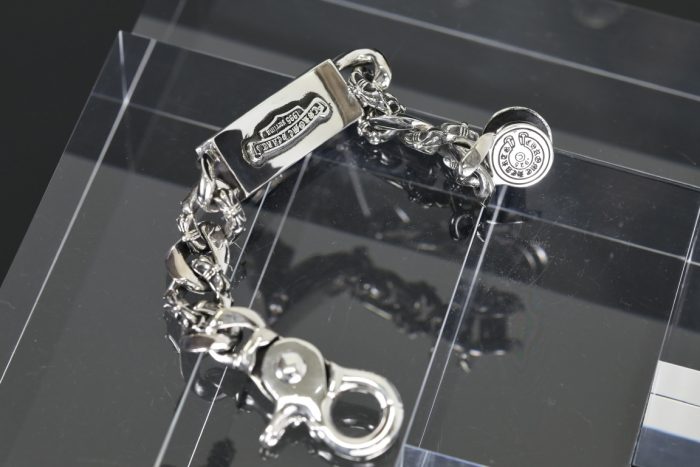 クロムハーツ  CHROME HEARTS  ダガー×ファンシー IDブレスレット プラスクリップ - 画像 (4)