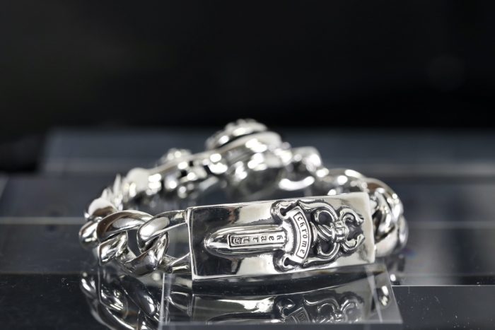 クロムハーツ CHROME HEARTS ダガークリップブレスレット シルバーアクセサリー