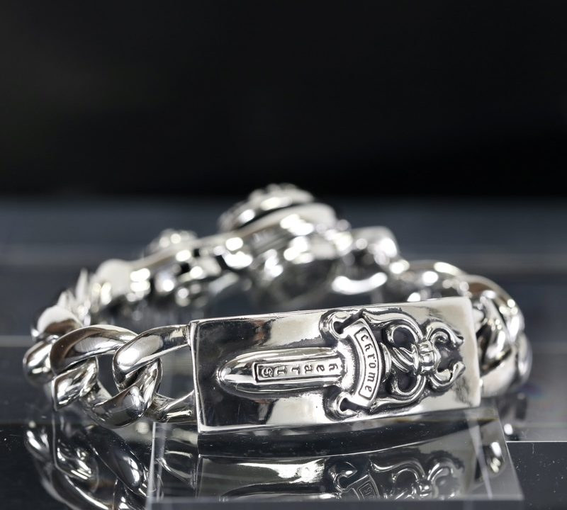 クロムハーツ CHROME HEARTS ダガークリップブレスレット シルバーアクセサリー