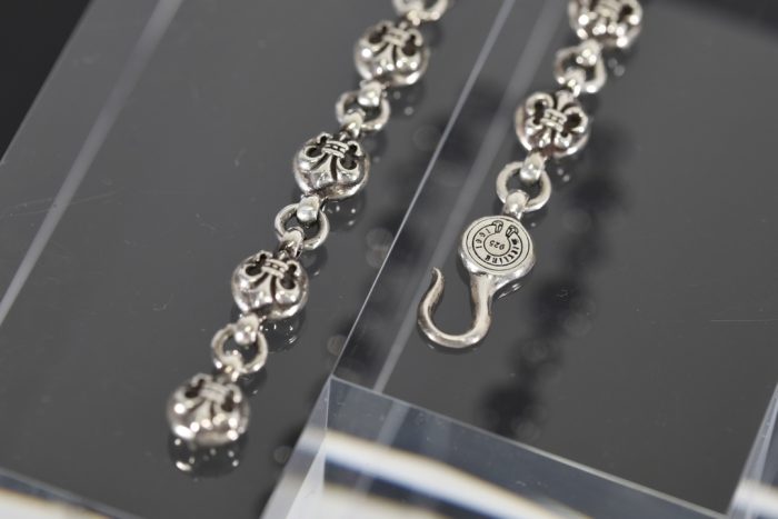 クロムハーツ CHROME HEARTS BSフレアボールブレスレット シルバー925 - 画像 (3)