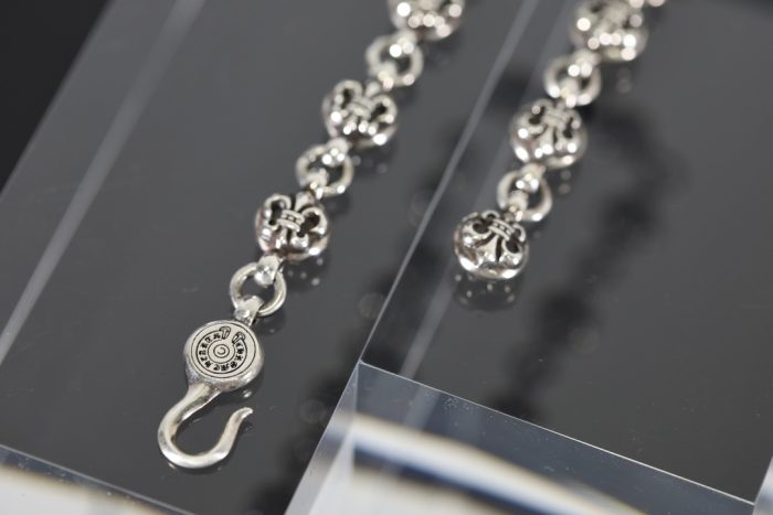 クロムハーツ CHROME HEARTS BSフレアボールブレスレット シルバー925 - 画像 (4)