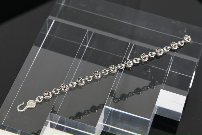 クロムハーツ CHROME HEARTS BSフレアボールブレスレット シルバー925 - 画像 (8)