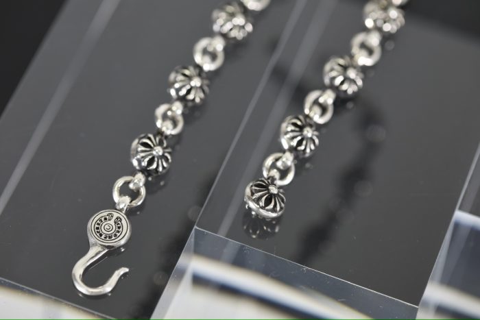 クロムハーツ CHROME HEARTS クロスボール タイニーCHクロス ブレスレット シルバー925 - 画像 (6)