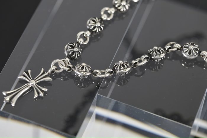 クロムハーツ CHROME HEARTS クロスボール タイニーCHクロス ブレスレット シルバー925 - 画像 (7)