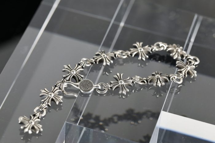 クロムハーツ CHROME HEARTS 9リンクカットアウトCHプラスブレスレット - 画像 (3)