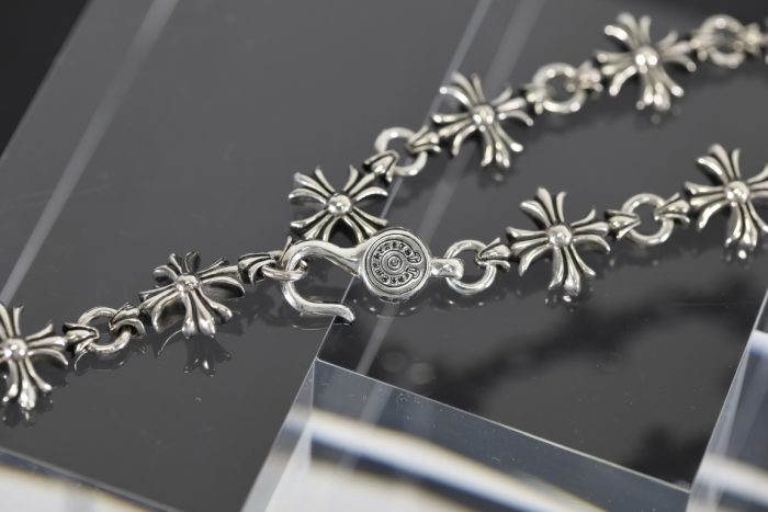 クロムハーツ CHROME HEARTS 9リンクカットアウトCHプラスブレスレット - 画像 (4)
