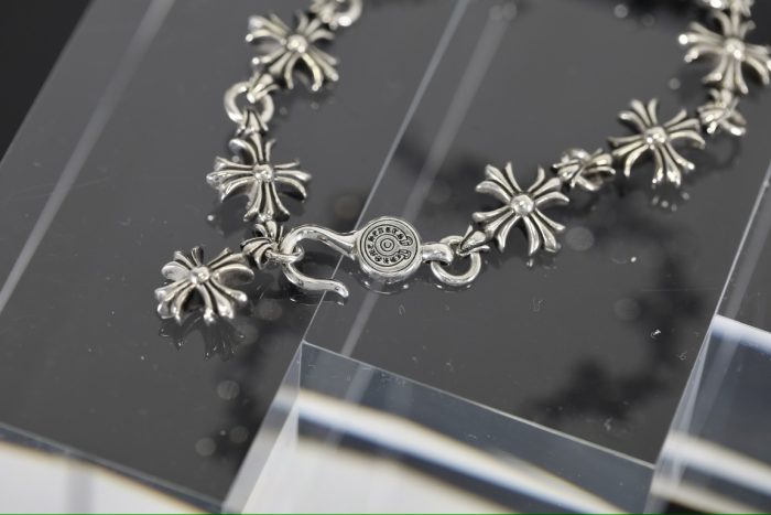 クロムハーツ CHROME HEARTS 9リンクカットアウトCHプラスブレスレット - 画像 (5)