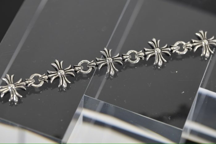 クロムハーツ CHROME HEARTS 9リンクカットアウトCHプラスブレスレット - 画像 (7)