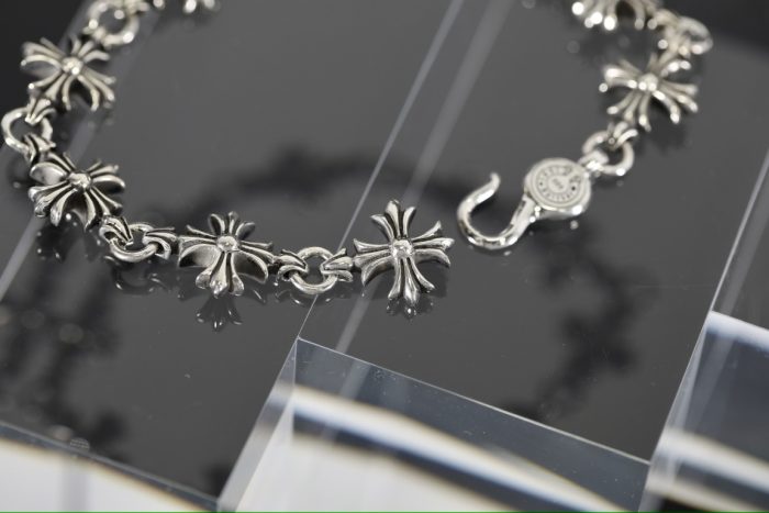 クロムハーツ CHROME HEARTS 9リンクカットアウトCHプラスブレスレット - 画像 (8)