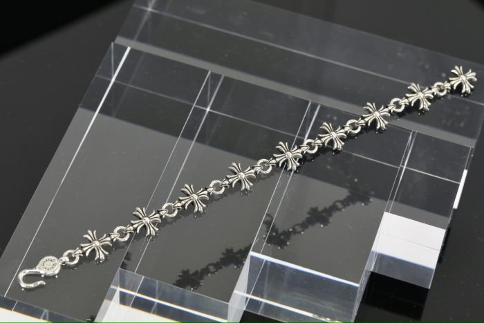 クロムハーツ CHROME HEARTS 9リンクカットアウトCHプラスブレスレット - 画像 (9)