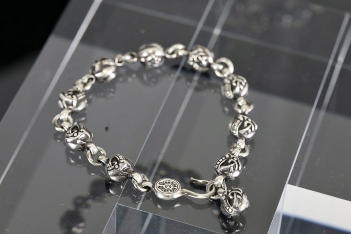 クロムハーツ CHROME HEARTS ケルテックボールブレスレット シルバー925