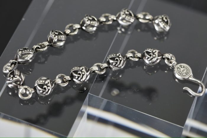 クロムハーツ CHROME HEARTS ケルテックボールブレスレット シルバー925 - 画像 (6)