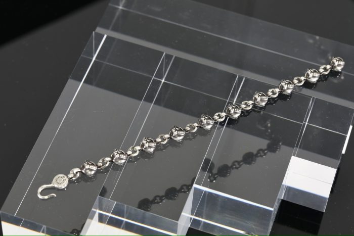 クロムハーツ CHROME HEARTS ケルテックボールブレスレット シルバー925 - 画像 (8)