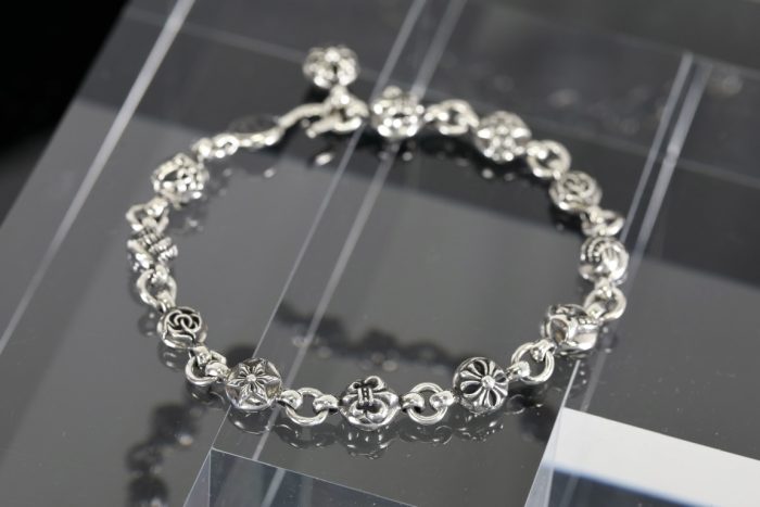 クロムハーツ CHROME HEARTS ボールモチーフブレスレット シルバー925 - 画像 (2)