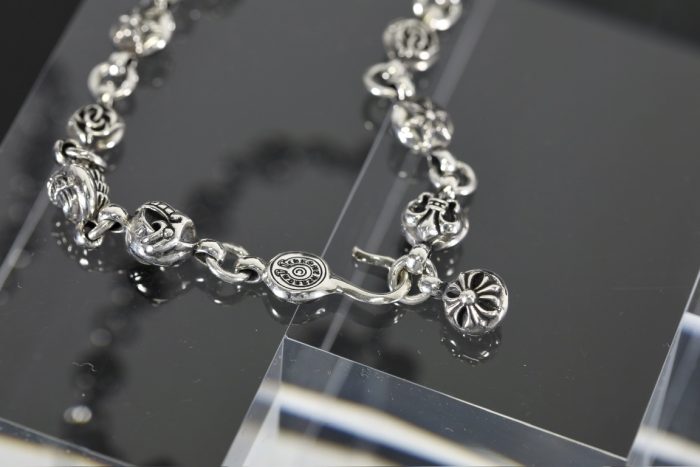 クロムハーツ CHROME HEARTS ボールモチーフブレスレット シルバー925 - 画像 (5)