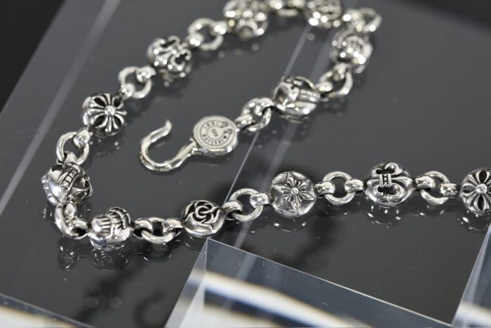 クロムハーツ CHROME HEARTS ボールモチーフブレスレット シルバー925 - 画像 (3)
