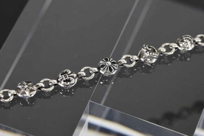 クロムハーツ CHROME HEARTS ボールモチーフブレスレット シルバー925 - 画像 (7)