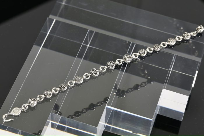 クロムハーツ CHROME HEARTS ボールモチーフブレスレット シルバー925 - 画像 (8)