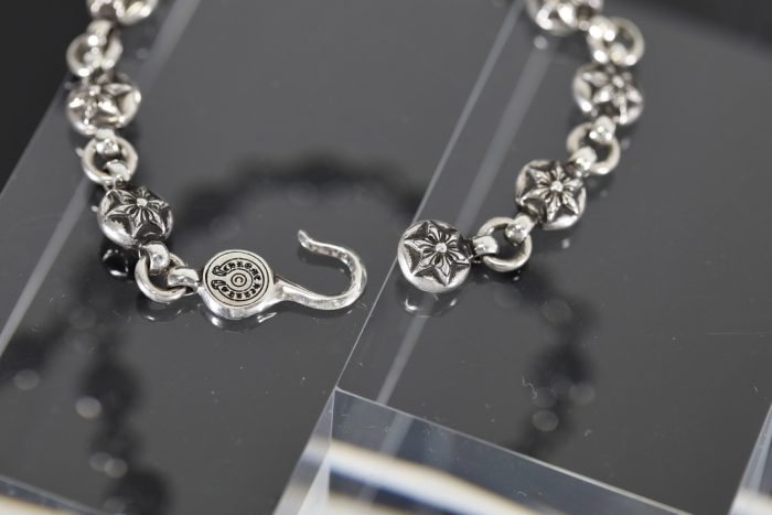 クロムハーツ CHROME HEARTS スターボールブレスレット シルバー925 - 画像 (5)