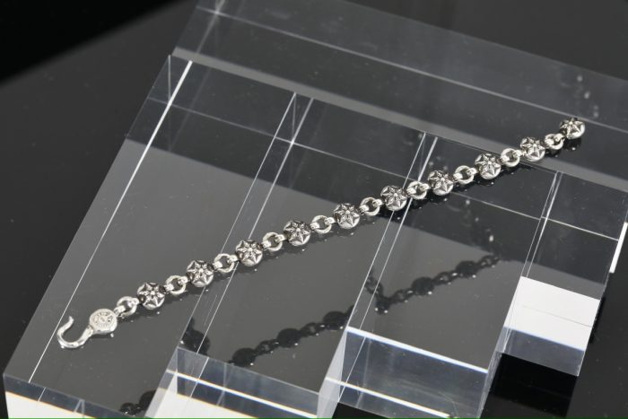 クロムハーツ CHROME HEARTS スターボールブレスレット シルバー925 - 画像 (8)