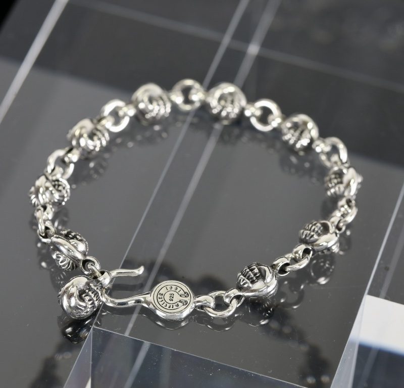 クロムハーツ CHROME HEARTS クローボールブレスレット シルバー925