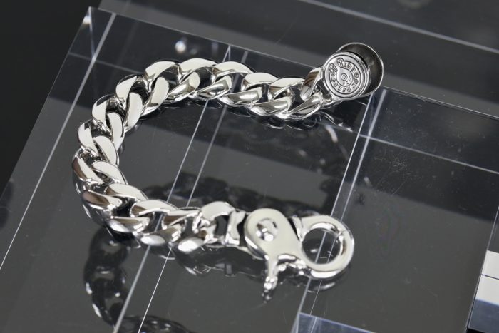 クロムハーツ CHROME HEARTS ファンシーリンククリップブレスレット シルバー - 画像 (4)