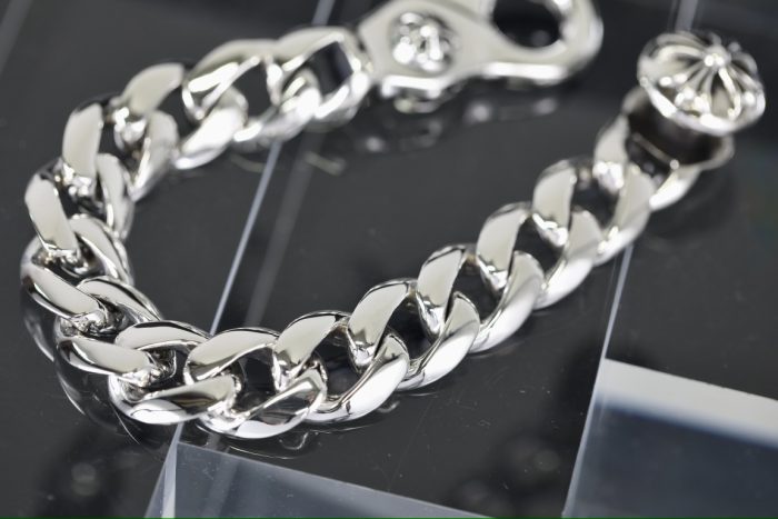 クロムハーツ CHROME HEARTS ファンシーリンククリップブレスレット シルバー - 画像 (5)